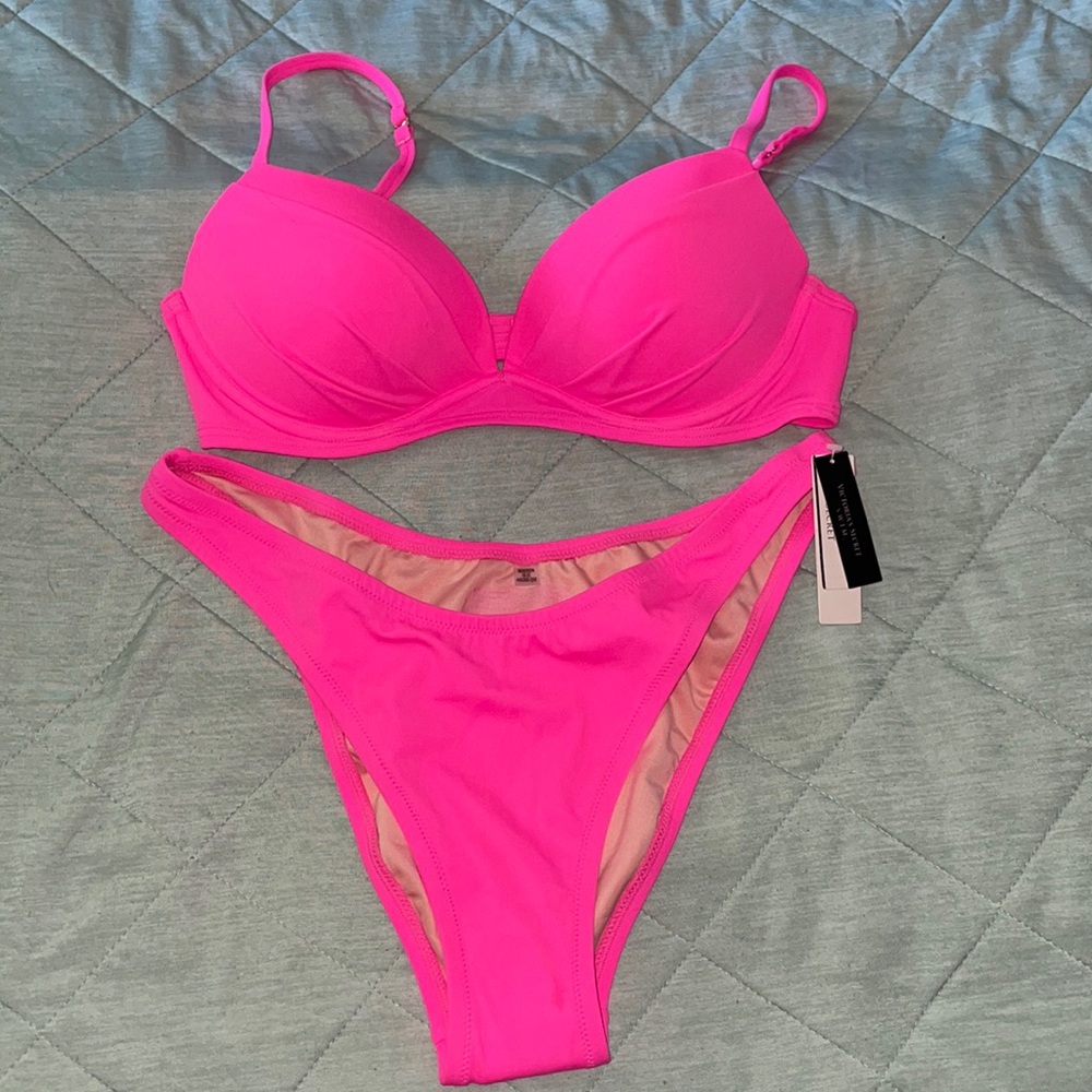 Victoria Secret Swim set  36B and  NWT bottom L